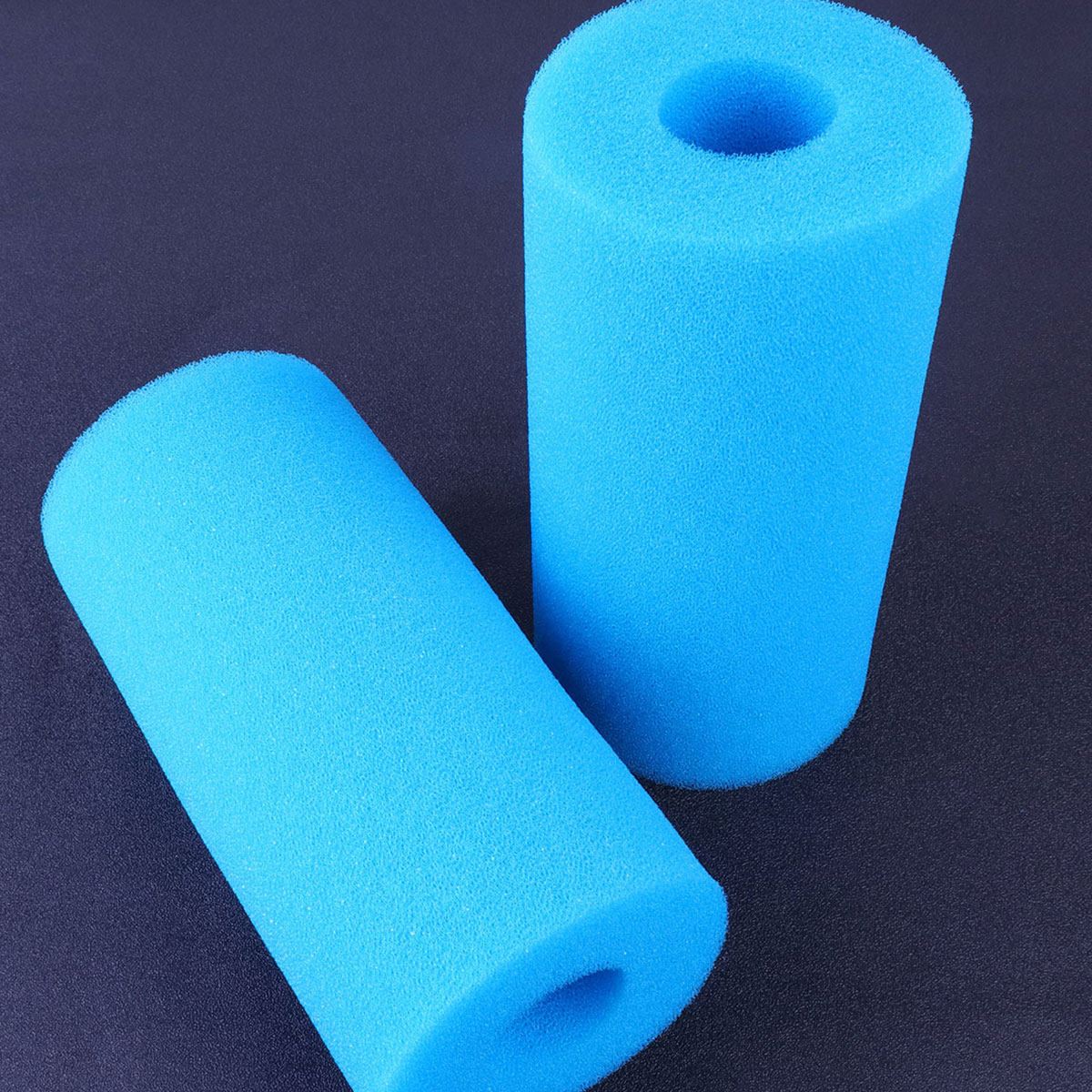 Fish Tank Filter - 4 قطع من أسطوانات الفلتر الإسفنجية