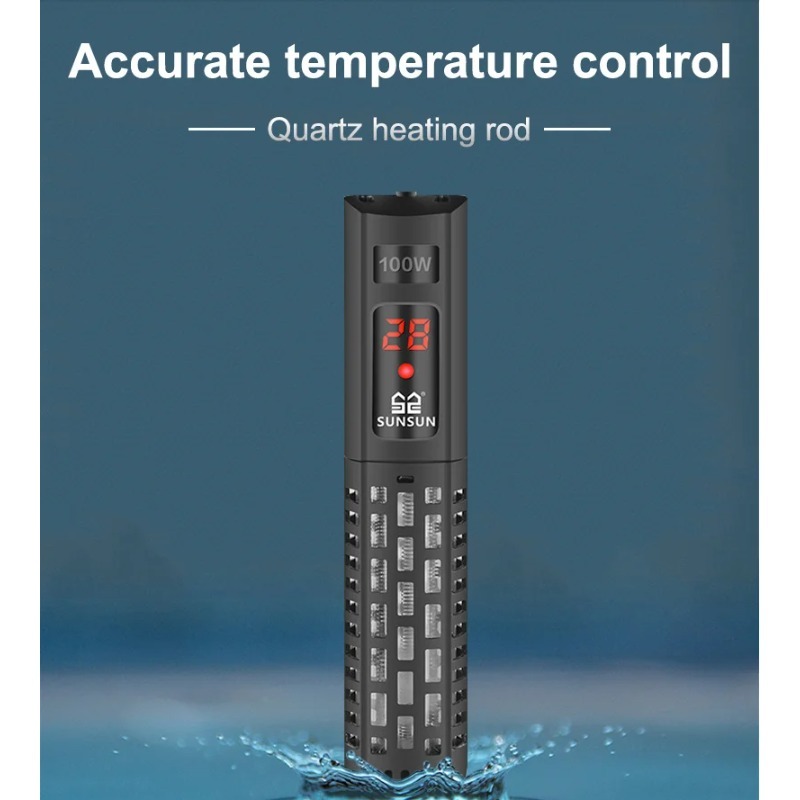 Fish Tank Heater - سخان غاطس لأحواض السمك مع شاشة