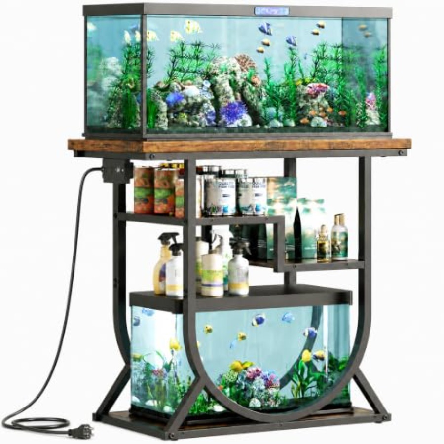 Fish Aquarium Home - حامل حوض أسماك للمكتب المنزلي لأحواض