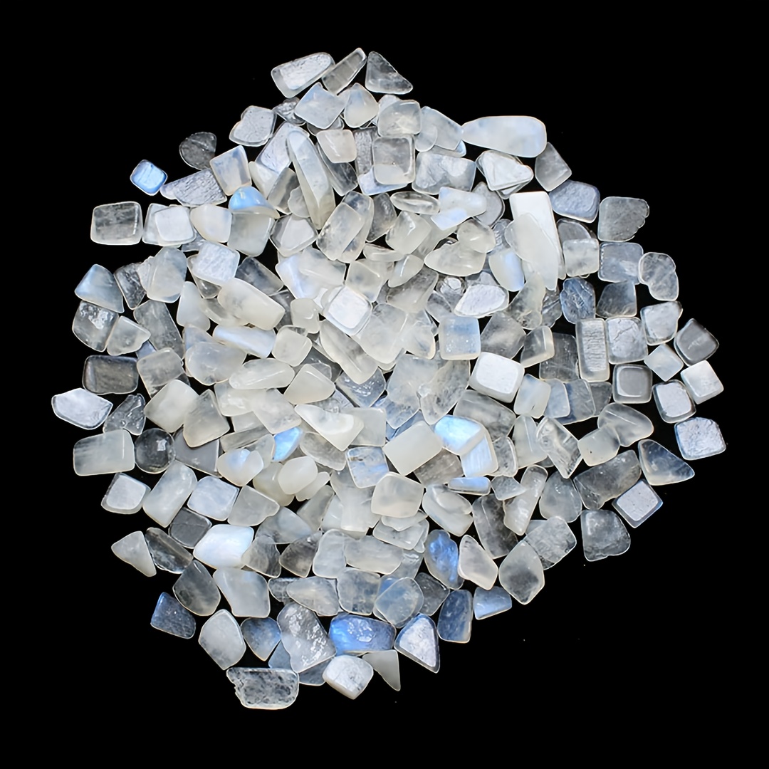Fish Tank Gravel - مسحوق كوارتز من حجر القمر الأبيض
