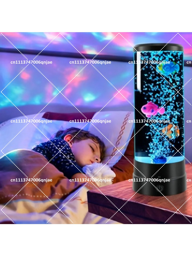 Aquarium Light - حوض سمك إلكتروني محاكي بإضاءة LED،