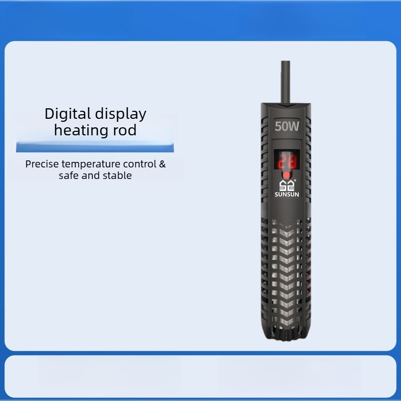 قضيب تسخين زجاجي قابل للغمر لح - مراجعة Fish Tank Heater وسعره