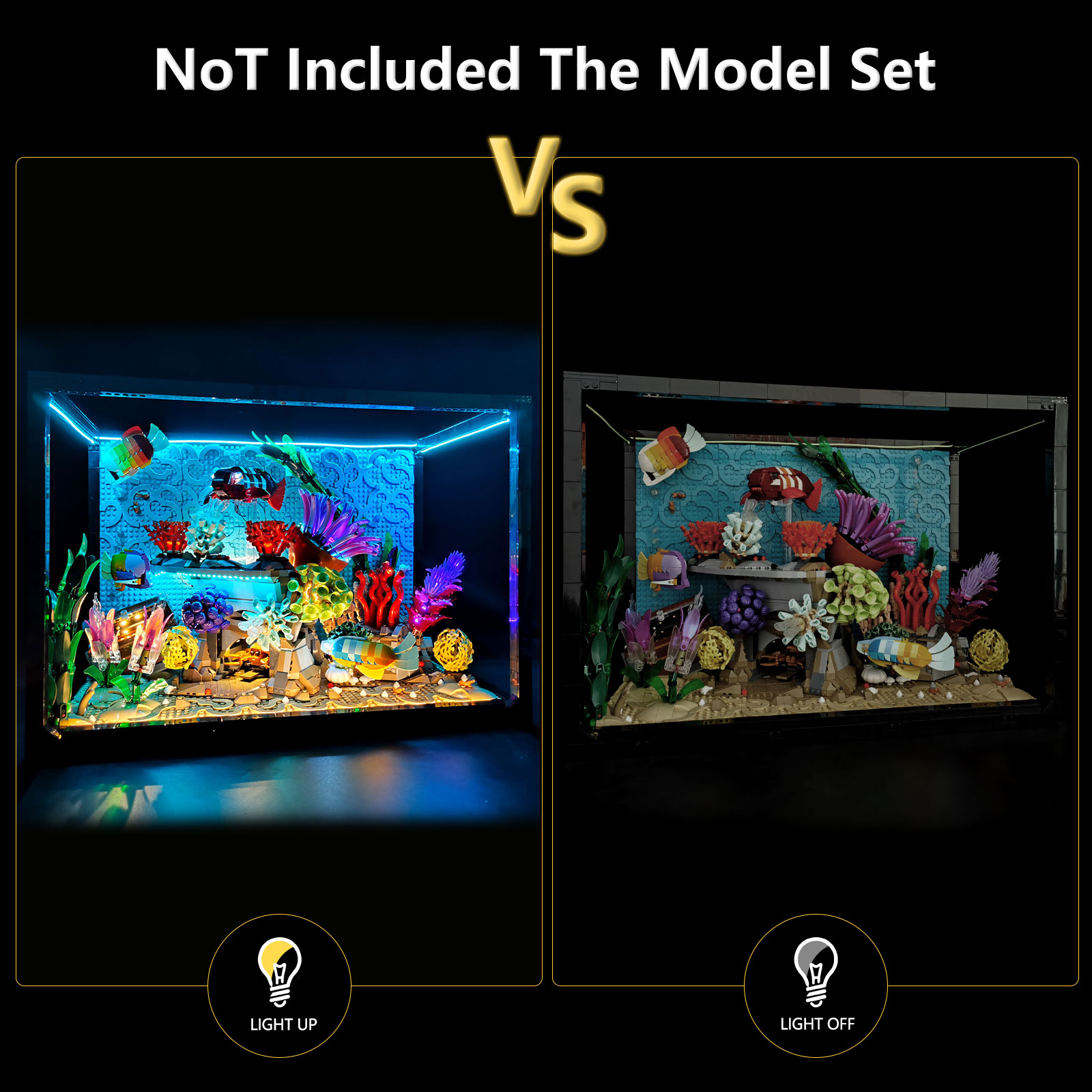 مجموعة إضاءة LED من LYBMTWF، م - مراجعة Aquarium Light وسعره