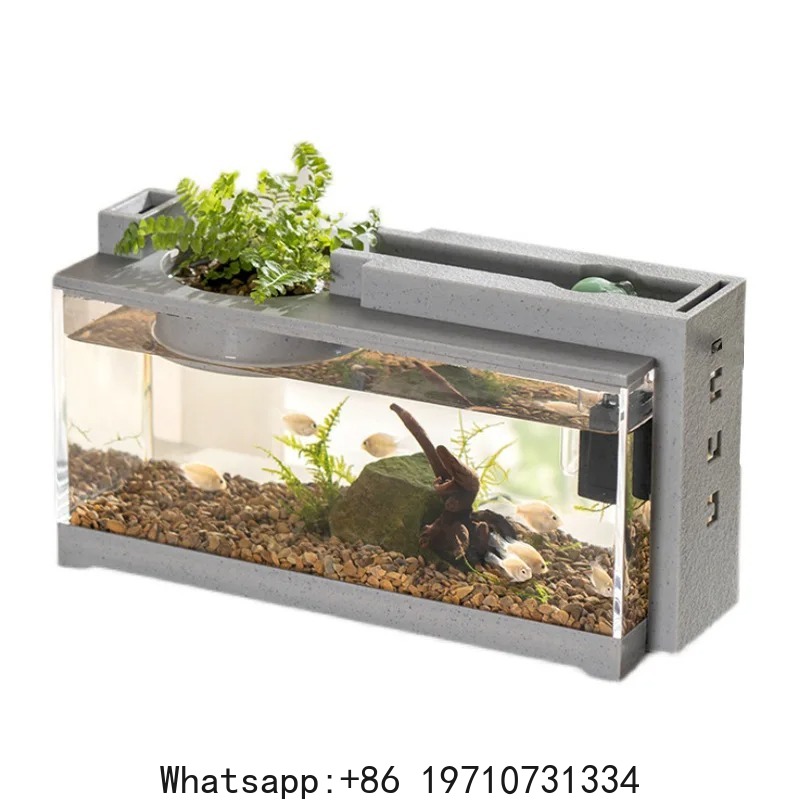 طقم حوض أسماك مع شريط أكسجين م - مراجعة Aquarium Decor وسعره