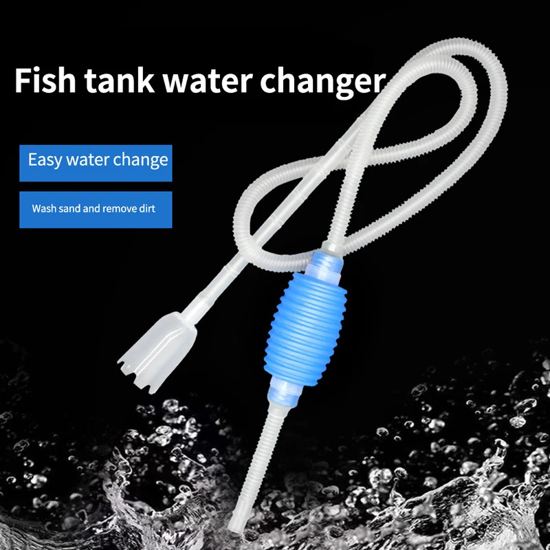 منظف حوض السمك بالشفط، منظف حص - مراجعة Fish Tank Gravel وسعره