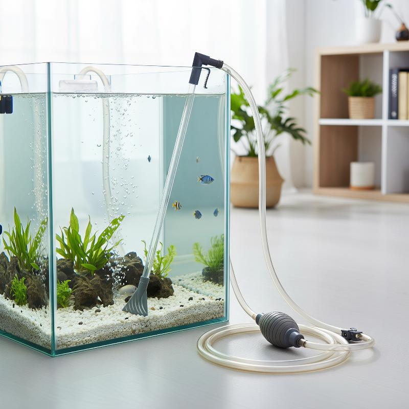 مضخة تغيير مياه حوض السمك الما - مراجعة Fish Tank Gravel وسعره