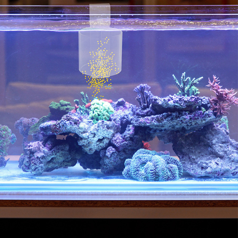 حلقة تغذية قابلة للتعديل مصنوع - مراجعة Aquarium Fish Keeping وسعره